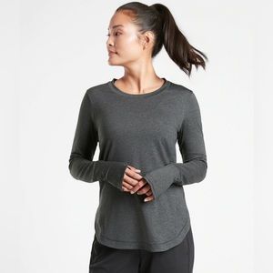 NWT Athleta Uptempo Long Sleeve Top